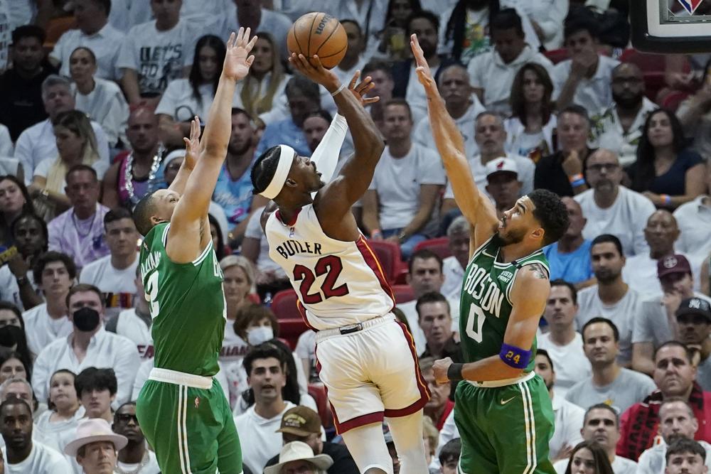 Celtics hold off Heat, 10096 to advance to NBA Finals News, Sports